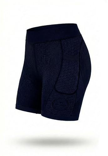 HANKER Mallas Cortas de compresión Hombre con Bolsillos para Running | 85% poliéster, 10% elastano, 5% poliamida, bolsillos laterales, secado rápido, costuras planas