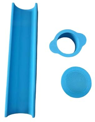 Qusinfc Uniform Round Cake Baking Set ABS Mold 9Inch Tray Dessert Cutter Pusher Tool for Professional Home Bakeries Event Round Cake Making Set
