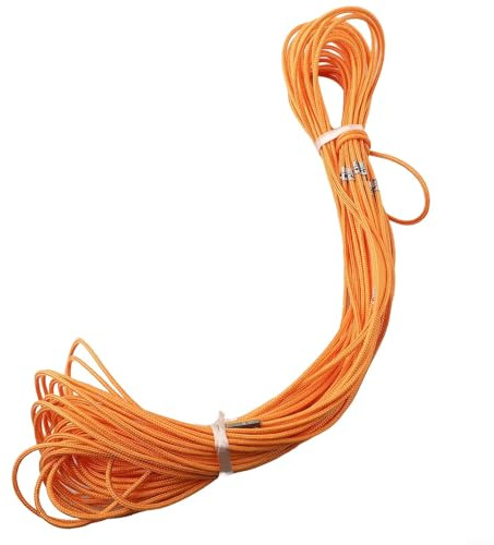 Nylon Measuring Rope for Construction and Engineering, 30/50/70/100 Meters with Embedded Steel Wire and Clear Scale Marks, Durable and Wear-Resistant(30M)