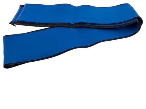 Upluxmira Neoprene Pool Ladder Cover for 8 ft or 10 ft Handrails – Non-Slip Swimming Pool Step Guardrail Accessory, Soft Comfort, Zip Installation, Blue(8FT)
