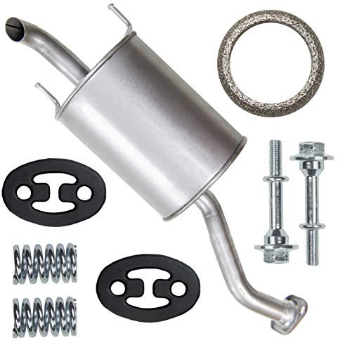 Endschalldämpfer Auspuff Endtopf für Honda Jazz 2 II GD GE3 GE2 1.2 1.4