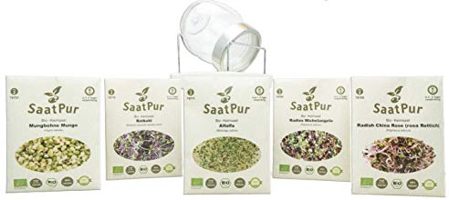 SaatPur Keimsprossen Geschenksets Parent (05_Bio Keimsprossen Set)