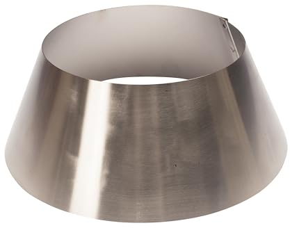 BBQNovation Vulcano in acciaio inox 30 cm per barbecue Kamado e sferici per grigliare direttamente e indirettamente, alternativa al Vortex