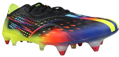 Adidas Herren Copa Sense.1 Sg Sneaker, Core Black Bright Cyan Team Solar Yellow, 42 2/3 EU