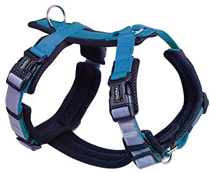Nobby Geschirr Daily Walk Comfort, hellblau, M: Brust: 36-48 cm, Bauch: 57-76 cm, 1 Stück