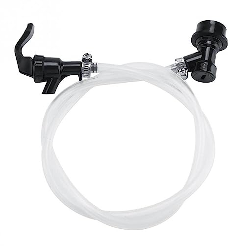 TopHomer Hand Wine Pump Dispenser Kit, 100cm Wine Pipe for Making Beer Tools for Wine Making Soda Dispensing Keg Fitting