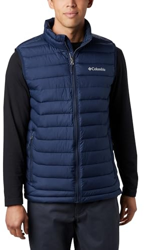 Columbia Powder Lite 2 Vest, Gilet imbottito Uomo, Collegiate Navy, S