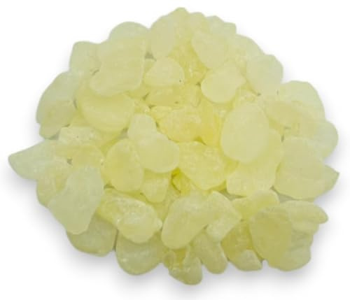 Gomme de Mastic Grecque Qualité Supérieure Mastiha Larmes Moyennes 25-460 grammes Très Fraîche - pistacia lentiscus (90 grammes)