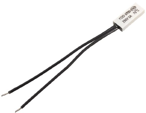 Ersatzteile Bimetall-Temperaturschalter-Thermostat 70 °C NC Ksd9700 250 V 5 A