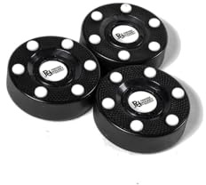 3 Pack Inline Hockey Pucks, Black