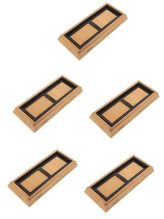 UKCOCO 5ensembles Support Antidérapant Pour Pierre à Aiguiser Base Stable Pour Affûtage De Couteaux Et Ustensiles De Cuisine Accessoire Pratique Pour Maison