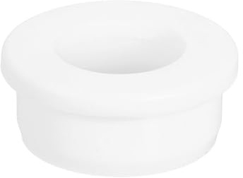 sourcing map 1Pcs Rubber Grommets 32mm Drill Hole, 22mm ID Hole Top Hat Grommet White Silicone Rubber Hole Plug Gasket for Wiring, Automotive