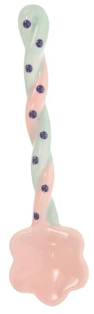 PRETYZOOM Cucchiaio Di Torta Dessert Cucchiaio Da Pasto Domestici Di Zuppa Stoviglie Decorative no Da Caffè Decorativi Ceramica