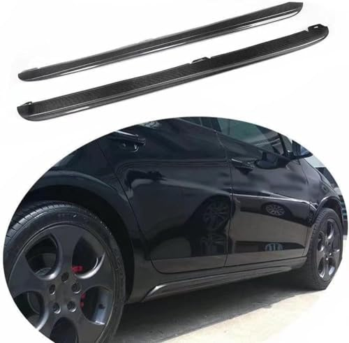 ZhangJW Seitenschweller Trittbretter Schweller für VW Golf 6 MK6 GTI 2010-2013,1 Satz seitentrittleistenpedale Schwellerrohre, Trittbretter Autozubehör Seitenschweller Kit