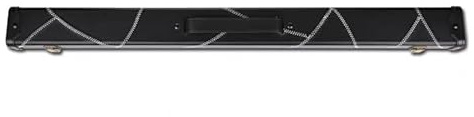 Teekerwang Expert Billiard Pool Cue Stick Hard case,Billiard Carrying Case Holds 1 Complete 2-Piece 58 Inches Cue Sticks(1 Butt/1 Shaft),Two Color Available (Black-a)