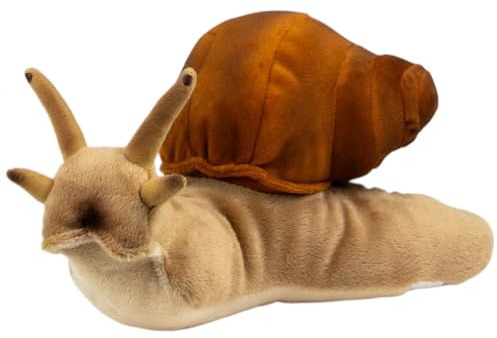 Carl snigel brun ca 24 cm plyschdjur, mjukisdjur, gosedjur, 3792