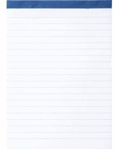 Brunnen 10 x Notizblock A5 liniert 50 Blatt perforiert
