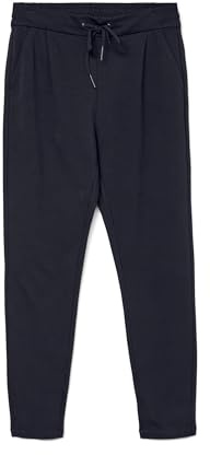 VERO MODA Damen Bundfaltenhose Nachtblau L (40) 30 Hose, Night Sky, / 30L