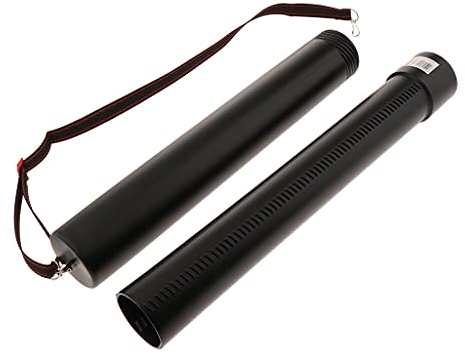 Hellery Architekten-Zeichenrolle Transportroll, Schwarz, Kunststoff, 50 x 90 x 90 cm