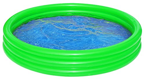 Best Sporting Piscina gonfiabile Uni, 99 x 23 cm e 157 x 25 cm, colore rosso e giallo (verde, 120 cm)