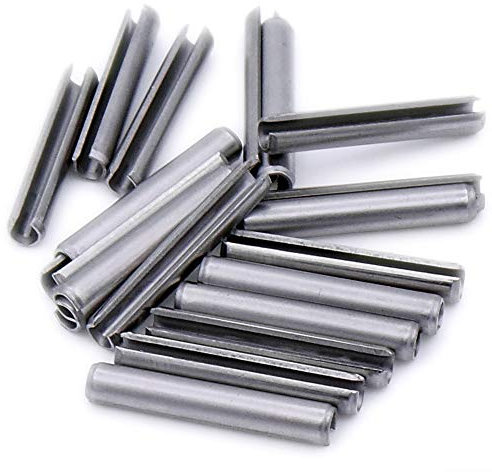 D3 (3mm x 30mm) Slotted Spring Pin (Heavy) - Stainless Steel (A1) (Pack of 20)