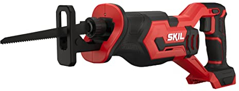 Skil Akku Reciprosäge 3470CA „20V Max“ (18 V) – Leistungsstarke Säbelsäge mit variabler Drehzahl – ohne Akku – mit Holz-Sägeblatt SW1E3470CA