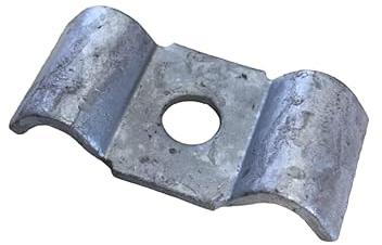 SPH 10 Stück Oberteil Nr. 5 für Gitterrostklemmen Maschenweite 30x30 bzw. 33x33mm, Stahl Verzinkt