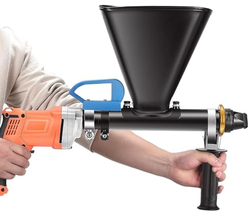 Pistola de mortero eléctrica for lechada de mortero, 950 W, aplicador de cemento for lechada de ladrillos for patio, herramienta de lechada, calafateo for reparación de fugas de grietas de hormigón, r