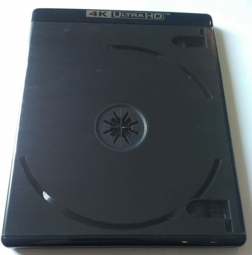 Viva Elite New 1 Premium Viva Elite Double Discs 4K UltraHD Black Dual Blu-ray Replace Case Holder