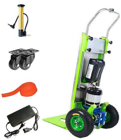 KELUNIS Diables éLectriques pour Escaliers TrèS RéSistants Diables pour Escaliers avec Charge Maximale De 880 LB pour DéPlacer des Meubles,Vert