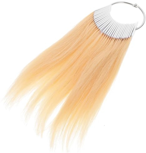 CLISPEED Échantillons De Cheveux Naturels Pour Coloration Kit 30 Mèches Polyvalent Testeur Coiffure Professionnels Et Amateurs Pratique Pour Salon Et Formation