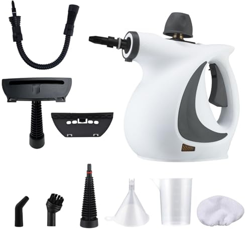 Redhut Steam Cleaner, Redhut Pressurised Handheld Steamcleaner,Steamcleaners, for Kitchen,Bathroom,Upholstery,Car Interior,Upholstery