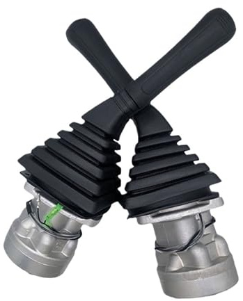 QAVLXIE 1 Uds Excav Joystick controles palanca excavadora válvulas de Control hidráulico Joysticks hidráulicos