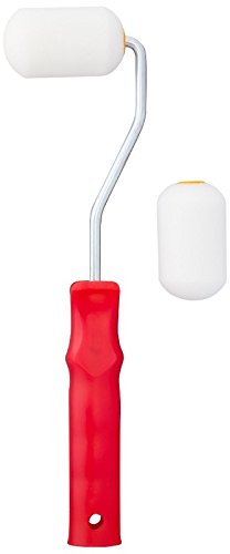 Ideen mit Herz Mini rullo con 2 rulli colorati in schiuma, 5,5 cm x 3,5 cm (1 rullo di vernice + 2 rulli colorati)