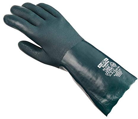 (120 Paar) teXXor Handschuhe Chemikalienschutzhandschuhe PVC GRÜN 120 x grün 10