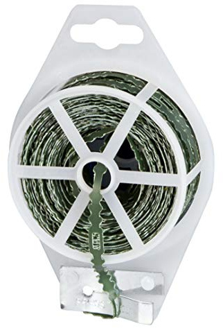 Windhager Endlos-Universalbinder, Pflanzenbinder, Blumenbinden, Befestigung von Pflanzen, Gartenbinder, 25 m, grün