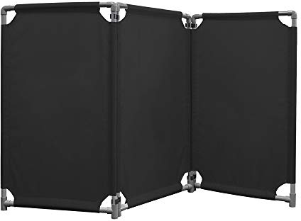 RELIANCER 3-Panel Safety Barricade,5.8FT Foldable Security Sign Barrier Gate,Safety Warning Barricade Fence,Traffic Barricades,Outdoor Crowd Control Barriers,Hazardous Area Driveway Isolation Gate