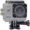 Denver ACT-320SILVER Action-Kamera mit wiederaufladbarem Akku und 5,1 cm TFT-Display auf der Rückseite, wasserdicht.