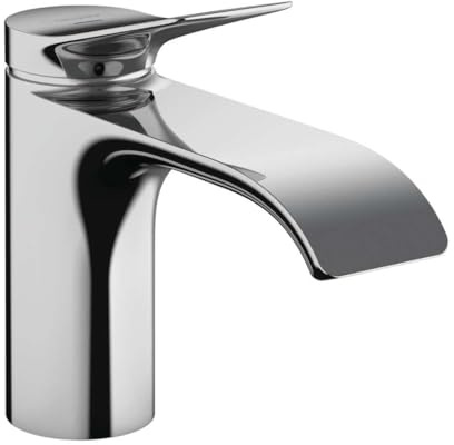 hansgrohe Standventil Vivenis, Wasserhahn für Kaltwasser mit Auslauf Höhe 80 mm, Armatur wassersparend, Chrom