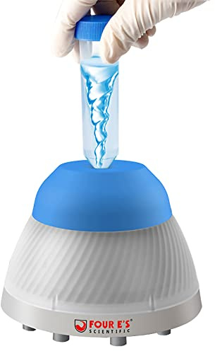 PRECIPETTE Vortex Mixer Schüttler 5000rpm Paint Shaker Mischer 5000UpM Farbschüttler Farbmixer für Acrylfarben Citadelfarben Nagellacke Wimpernkleber Blau