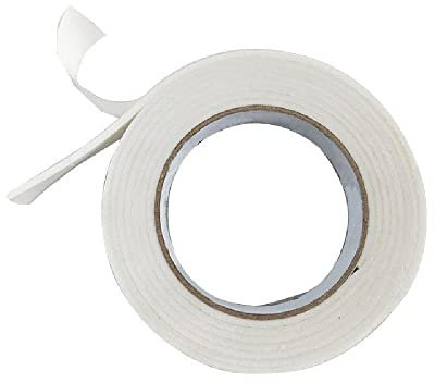 1 rouleau de ruban adhésif double face en mousse de 10 mm de long pour scrapbooking, fabrication de cartes, emballage cadeau, décoration, travaux manuels