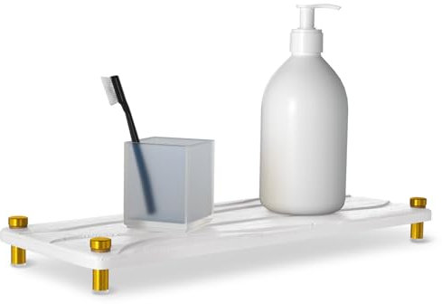 Gitohoni Panier d'évier de cuisine absorbant l'eau – Séchage instantané – Organiseur de bain en terre de diatomite