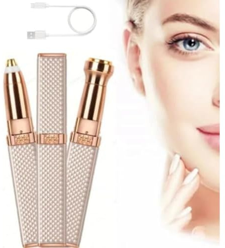 HealthyMoov rasoir tondeuse FEMME diamant or portable épilation indolore sourcils visage aisselles corps bikini jambe de qualité soin domicile accessoire de beauté rechargeable USB