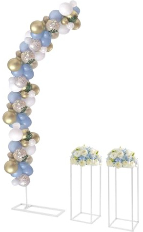Arco per matrimonio, centrotavola in metallo, per matrimoni, feste di compleanno, feste di Natale, decorazioni per San Valentino, banchetti, anniversari, feste scolastiche
