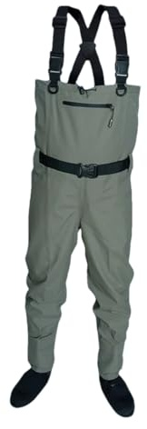 Suwequest Fly Fishing Children to Adults Waders Men Hunting Waterproof and Breathable Fishing Pants EN8 XS