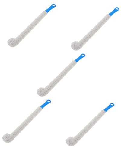 Alipis 5pièces Brosse Télescopique pour Nettoyer Les Bouteilles De Vin Décanteurs Goupillon Doux pour Verres Et Chopes Accessoire Pratique pour Nettoyage des Contenants