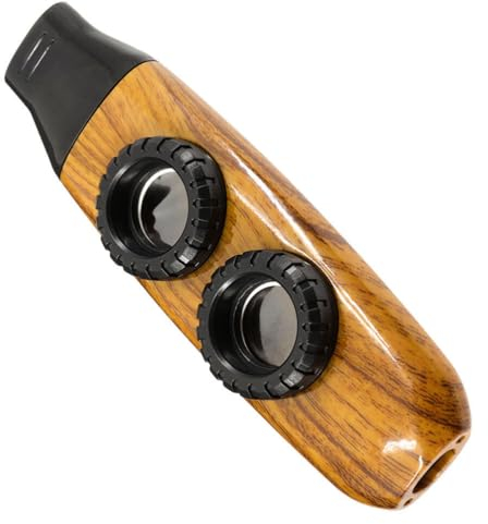 Dual Hole Kazoo Mit Verstellbarer Membran FüR Gitarre Und Violine - Musikinstrument FüR Kinder Und AnfäNger