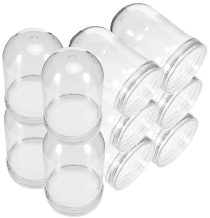 Warmhm 10St DIY- -Zubehör Wasserball eine Armatur aus Kunststoff DIY liefert Schneekugel selber Machen Prop DIY- das Haustier