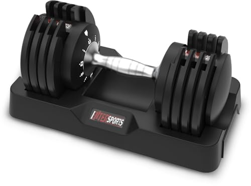 EnterSports justerbara hantlar 2-12 kg, halkfritt handtag, spara plats