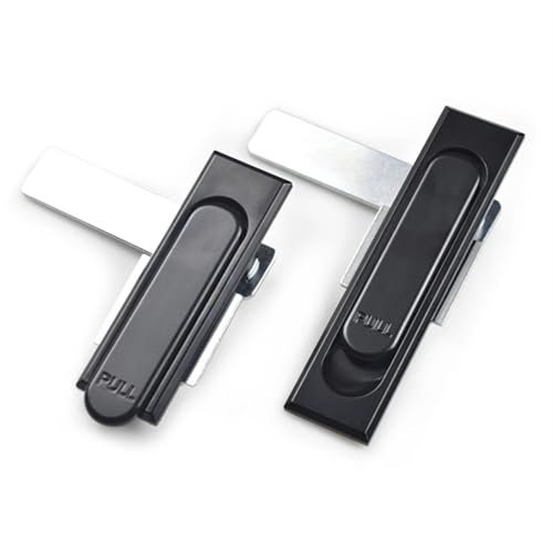 XK143B Industrial Cabinet Electric Control Cabinet Access Door Server Rack Black Hardware Panel Locks 1Pcs(XK143-115B)